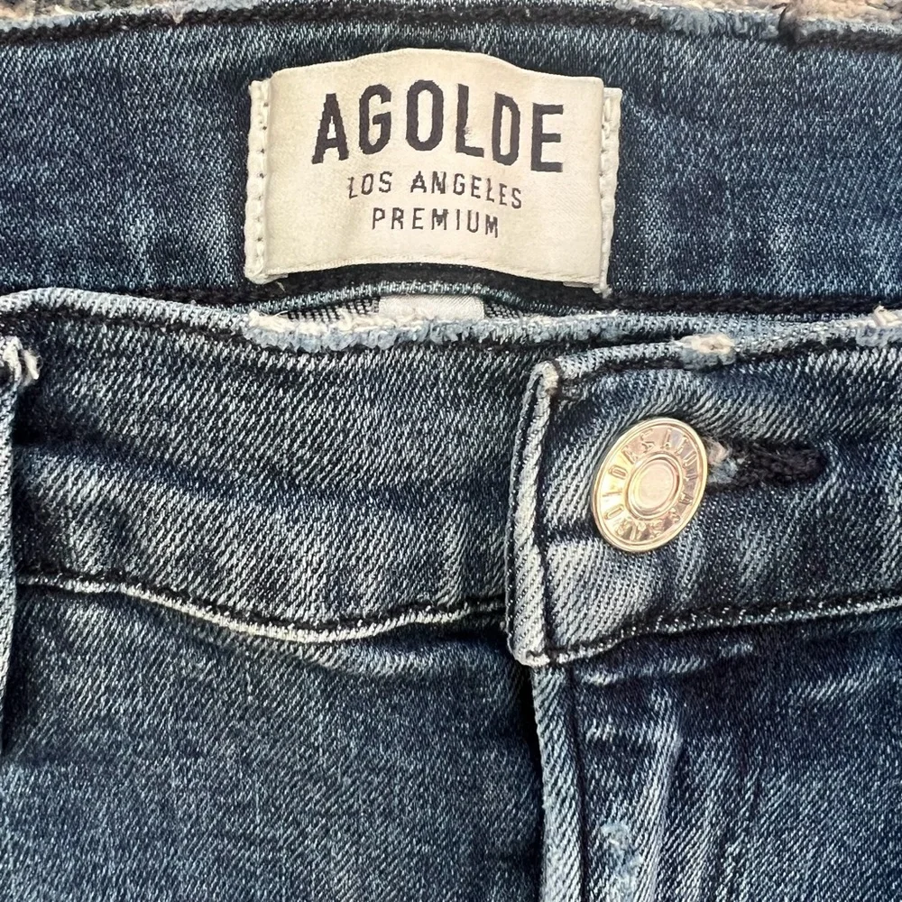 Agolde Sophie High Waist Distressed Jeans Sz 29